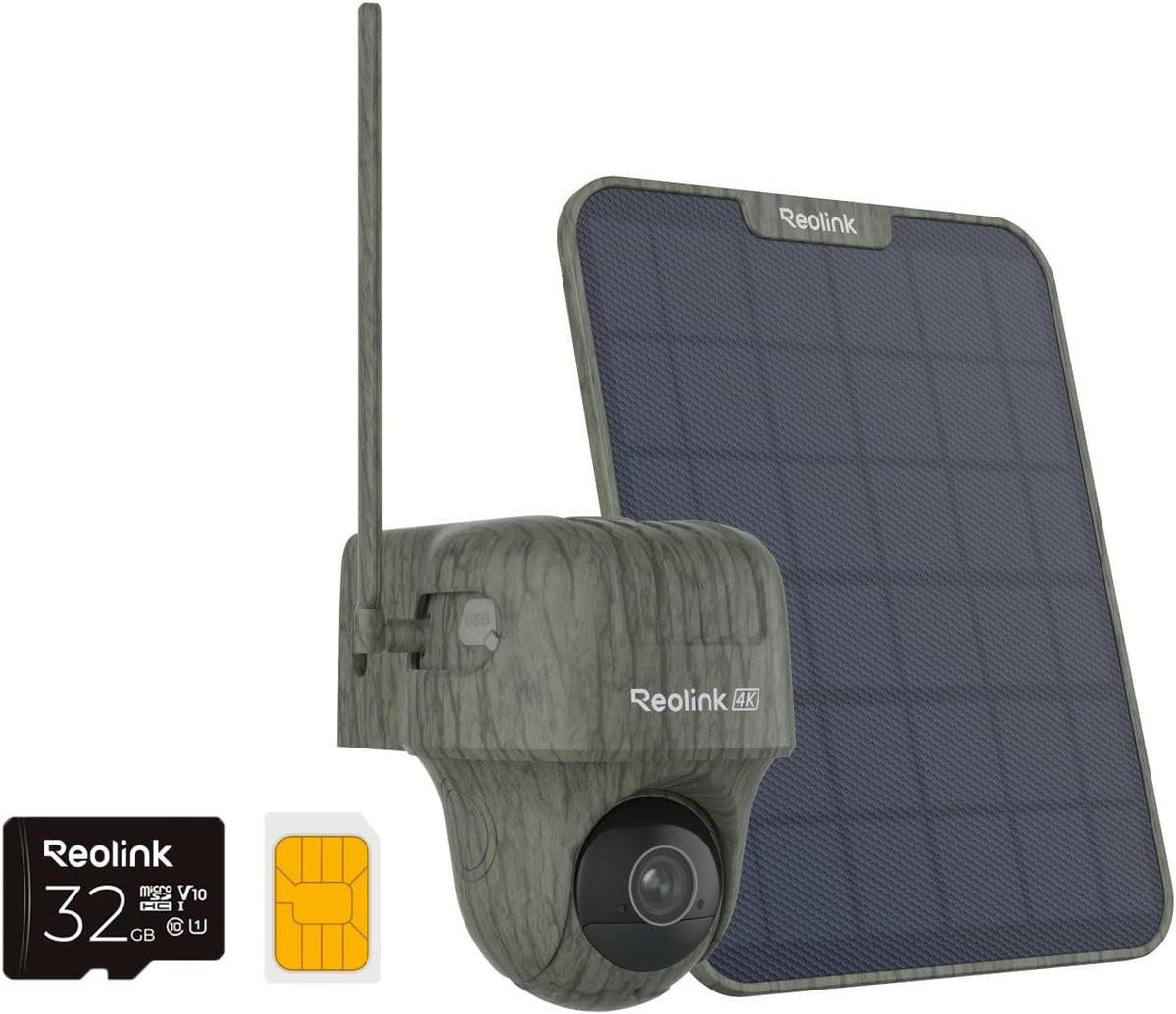 Reolink 4K 3G/4G LTE PTZ Überwachungskamera Aussen mit SIM-Karte