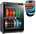 3D-Filament-Trockenschrank, Stahlkorpus 50kg, Aufbewahrungsschrank 70L, Digitalanzeige, Magnetdichtung, Molekularsieb 15-60%, Pla/Abs/Petg/Tpu/Nylon