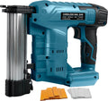 Akku Brad Nagler Kompatibel mit Makita 18V Batterie, Upgrade 18GA 2-in-1 Akku Tacker Nagelpistole