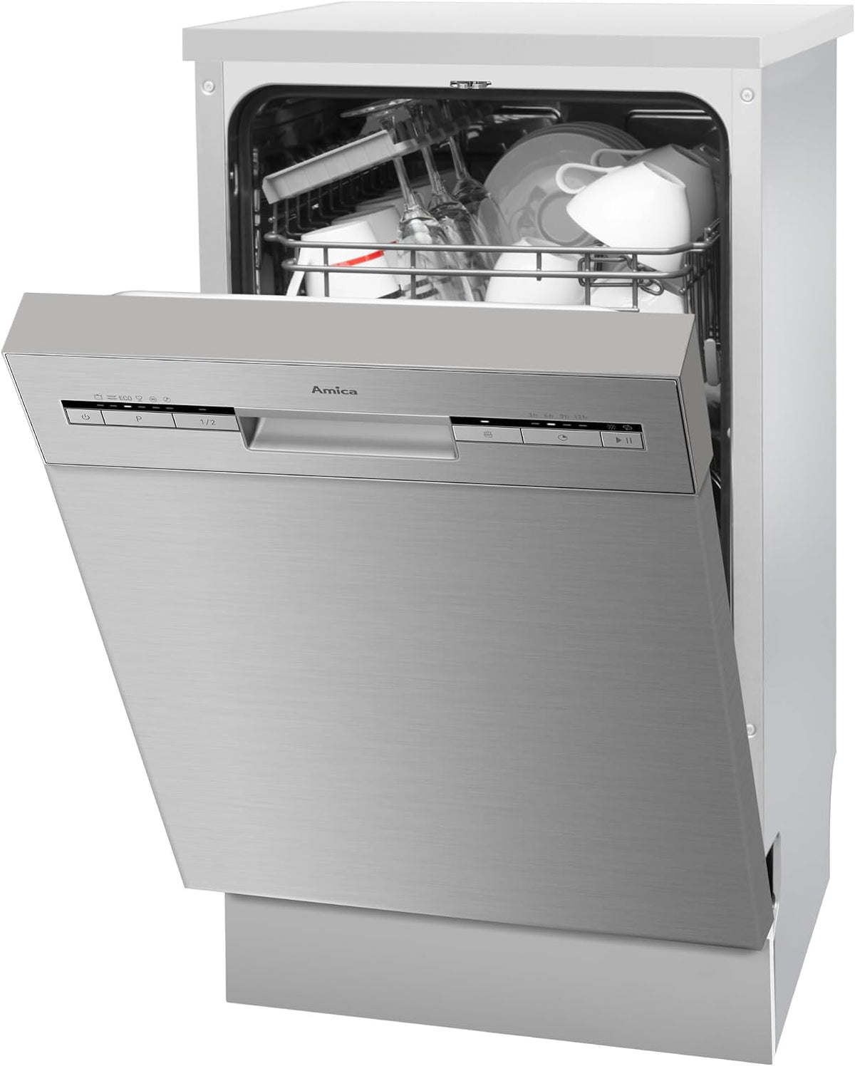 Amica Unterbau Geschirrspüler 60 cm 10 Maßgedecke OpenDry EGSPU 500 911 E