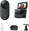 Insta360 GO 3S 128 GB Nachtschwarz- Tragbare 4K Mini-Kamera, 10 m wasserdicht, Freihand-POVs, Überall anbringbar, Stabilisierung, 140 min Akku