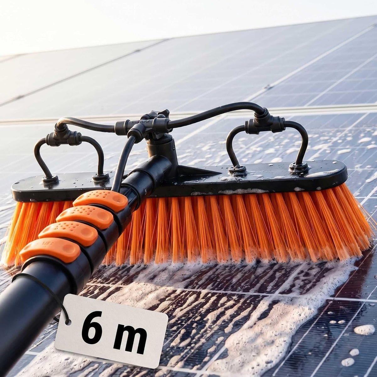 Briliantwerk Teleskop Waschbürste mit Wasseranschluss