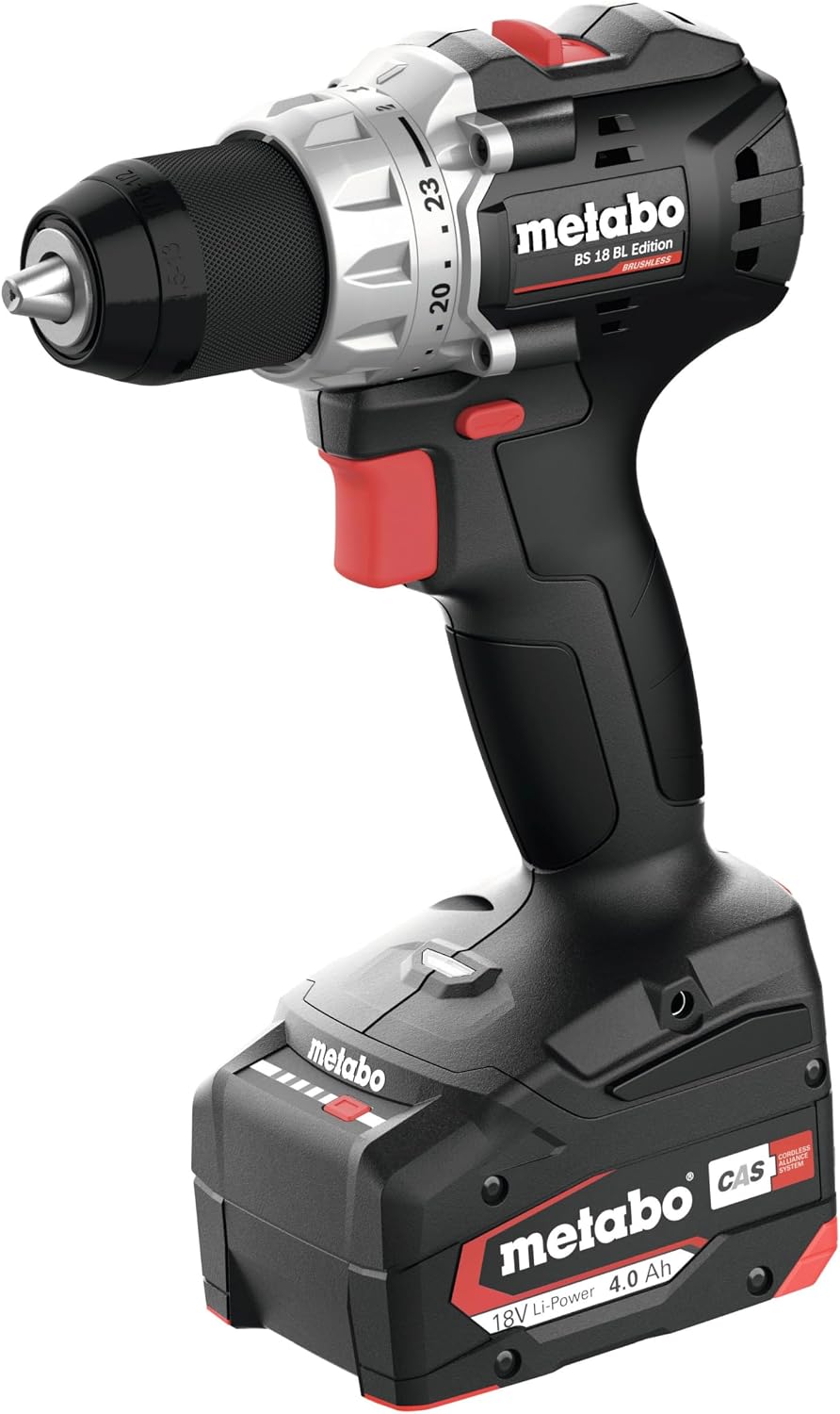 metabo Akku-Bohrschrauber BS 18 BL Edition, 18 V Brushless, 60 Nm, CAS