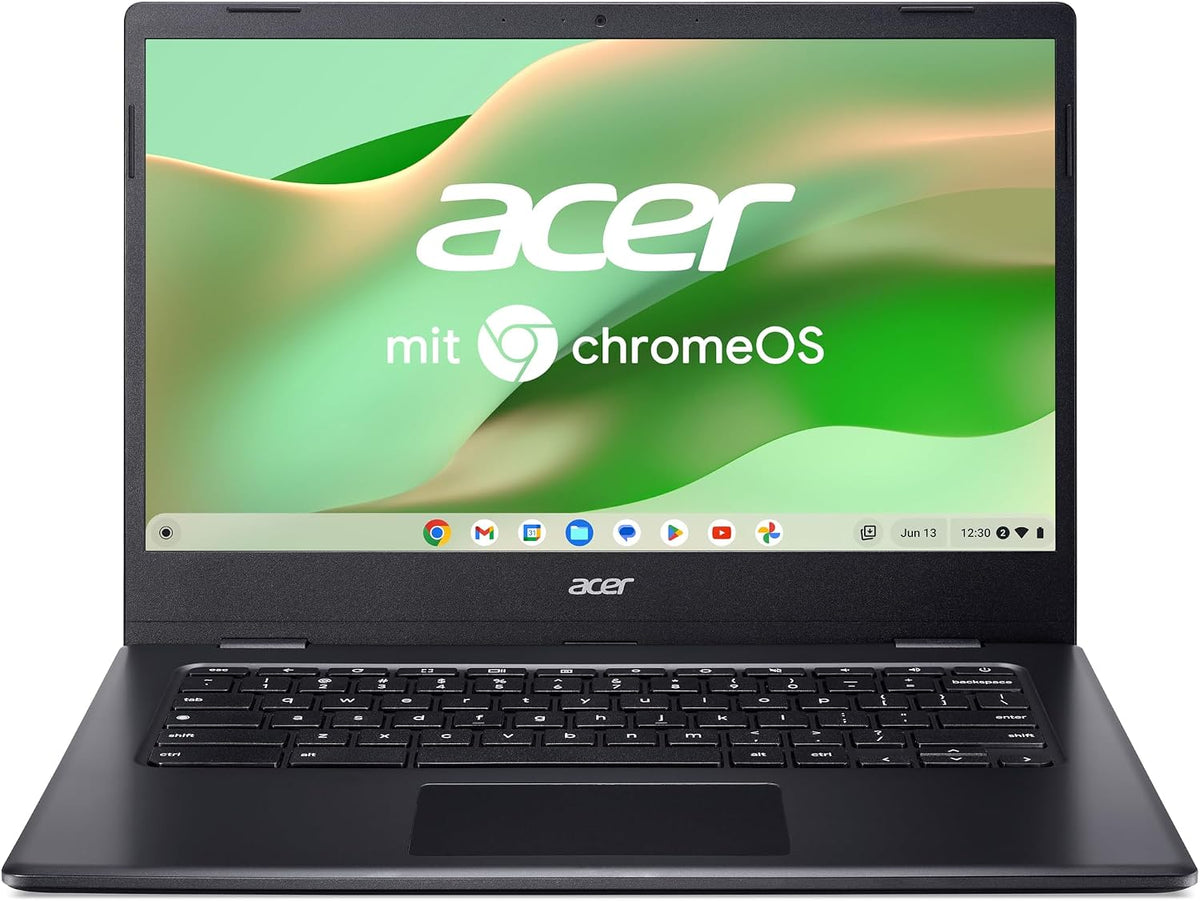 Acer Chromebook 314 (CBOA314-1H-C32M) Laptop, Intel Celeron N4500, 14' FHD Display, 4 GB RAM, 128 GB SSD, Intel UHD Graphics, Google ChromeOS, Black