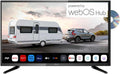 GTV2756 27 Zoll Fernseher LED Smart TV WebOS mit DVD und Bluetooth DVB-S2/C/T2 für 12V u. 230Volt WLAN Full HD