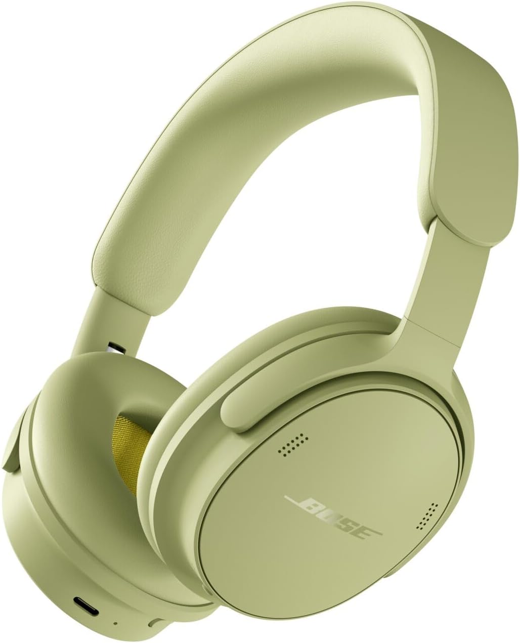 Bose QuietComfort Kopfhörer (2. Gen.), 360-Grad-Sound, Kabellose Over-Ear-Kopfhörer, aktives Noise-Cancelling, Mikrofon, USB-C-Laden, Eukalyptusgrün