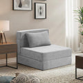 70 x 190 cm Schlafsofa, Bettcouch für Wohnzimmer Schlafzimmer mit Memory Schaum & Kissen, Faltbare Schlafcouch und Schlaffunktion